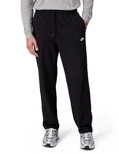 Nike Heren broek M Nk Club Knit Oh Pant, Zwart/Wit, FQ4332-010, 3XL