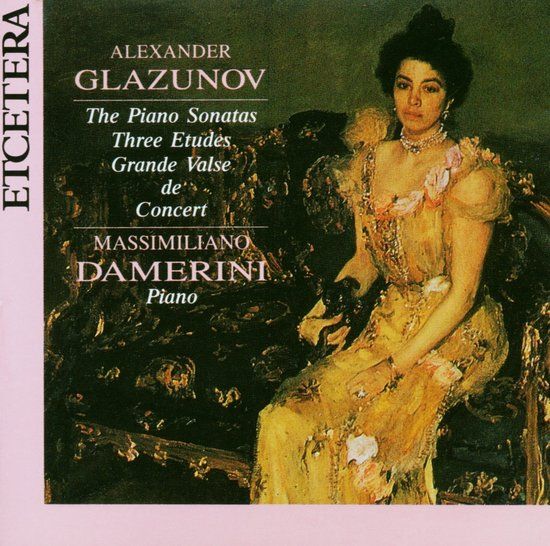 Massimiliano EtCetera Records Massimiliano Damerini - Glasunow: Piano Music (CD)