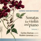 Beethoven: EtCetera Records Carlos Damas & Rubén Lorenzo - Beethoven: Sonatas For Violin And Piano Volume.I (CD)