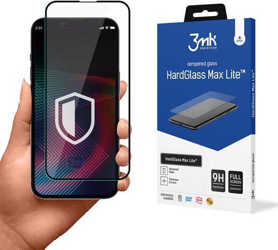 3mk HardGlass Max Lite Apple iPhone 14 Pro