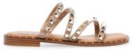 Steve Madden Dames muiltjes Skyler Tan Synthetisch Maat 37