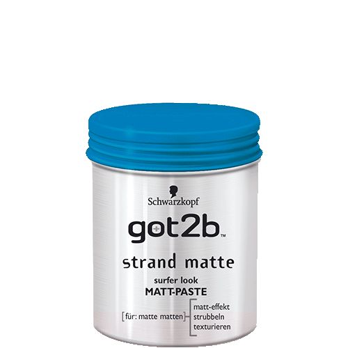 Got2b Beach Matt Hair Paste - 100ml - Men's Styling Paste
