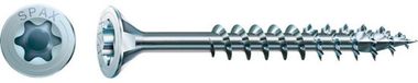 Spax - Spaanplaatschroeven - Torx 30 Platkop - 6 x 180mm - Deeldraad - WIROX (100 stuks)