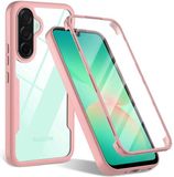 Techsuit Hoesje geschikt voor Samsung Galaxy A26 - ColorVerse 360 Case met Screenprotector - Roze