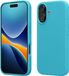 kwmobile telefoonhoesje geschikt voor Apple iPhone 17 - Hoesje met siliconen coating - Smartphone case in zeeblauw