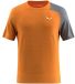 SALEWA T-shirt NXT Heren M Oranje/Grijs