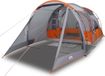 Syfax Tunneltent 4-persoons waterdicht grijs en oranje