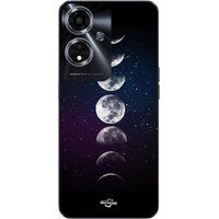 Maniacase Etui Oppo A59 5G MAAN FASE NACHT STER