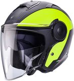 Caberg Soho Milano Mat Zwart Neon Jethelm - Helm