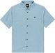Quiksilver Mw Premium Stretch Overhemd Met Korte Mouwen Blauw L Man