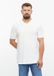 s.Oliver - Hommes - T-shirt en coton avec imprimé logo et col en V - Blanc