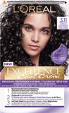 L'Oréal Paris L'Oréal Excellence Cool Crème Permanente Crèmekleuring 3.11 - Ultra As Donkerbruin - 2 x - Voordeelverpakking