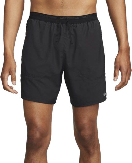 Nike Dri-FIT Stride 2-in-1 7" Sportbroek Heren - Zwart - Maat S