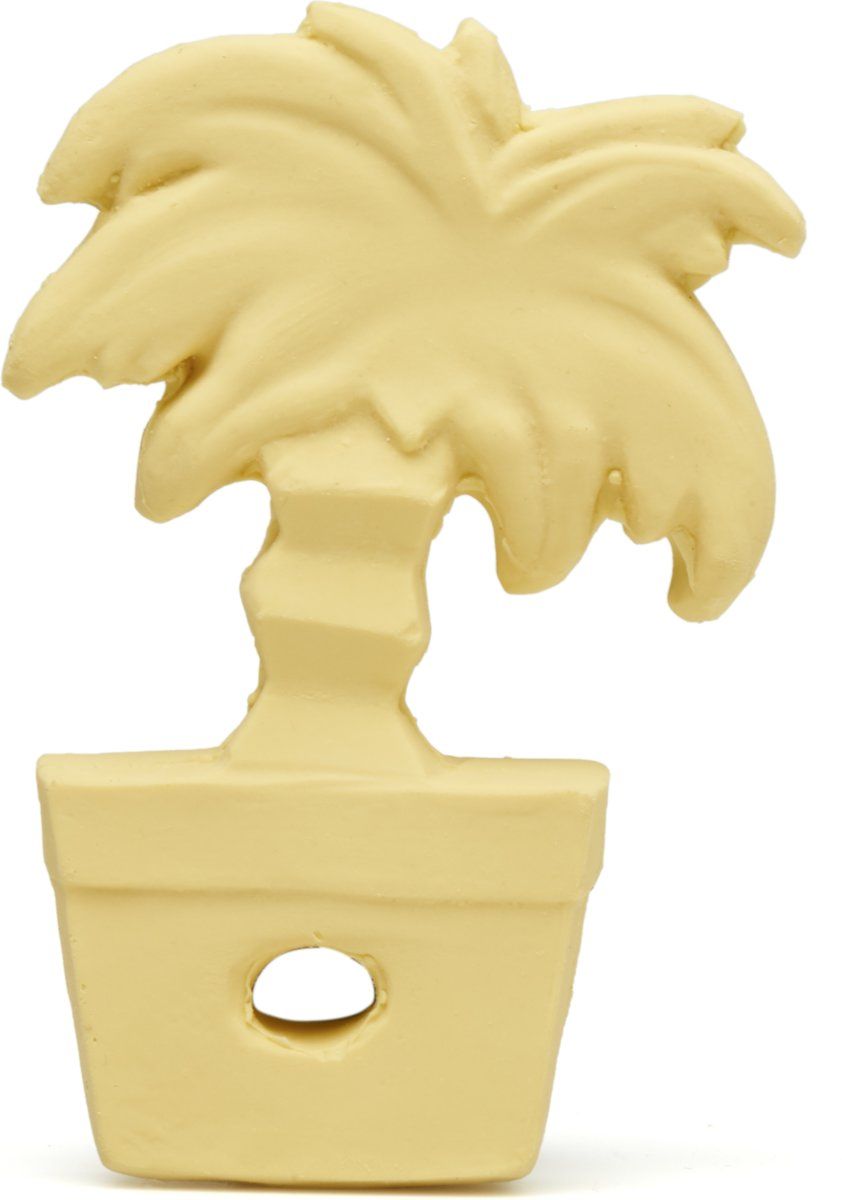 Lanco Toys Lanco bijtring palmboom - Geel