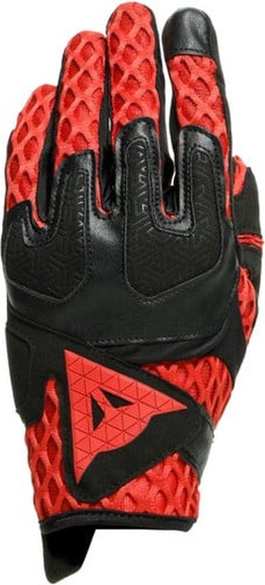 Dainese Air-Maze Unisex Motorcycle Gloves - Black/Red - XXL - Summer