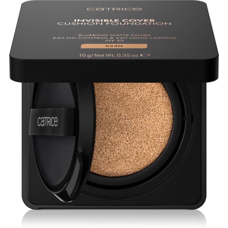 Catrice Invisible Cover Cushion Foundation, Softening, Matte (10g)
