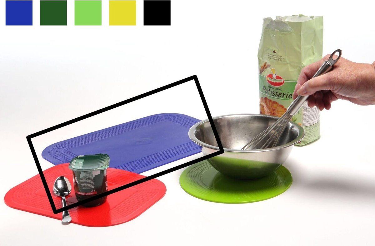 Adhome Antislipmat - Standaard formaat 35 x 25 cm groen