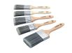 ProDec 5-delige Decorator kwastenset voor schilderen met emulsie-, glans- en satijnverf op muren, plafonds, hout en metaal, bestaande uit 2x 1,5", 2x 2" en 1x 3" kwasten.