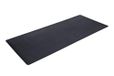 MOTIONTEX Trainingsmat voor loopband, hometrainer, roeimachine, elliptische trainer, fitnessapparatuur, thuissportschool, vloerbescherming, 91,4 x 213,4 cm, zwart