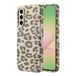 Selencia Sabi Backcover Panterprint met MagSafe voor de Samsung Galaxy A56 - Soft Ivory