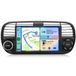 HEXINEX autoradio pour Fiat 500 (2007-2015), 7 pouces, processeur 4 cœurs, 2 Go de RAM + 64 Go de stockage, Wi-Fi, CarPlay sans fil