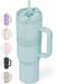 ONYX gourde avec paille 1.2 litre bleu pastel
