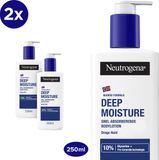 Neutrogena Formule Norvégienne Lait Corps Hydratant Intense avec 10% de glycérine - 2 x 250ml