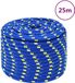 vidaXL Boottouw 12 mm 25 m polypropyleen blauw
