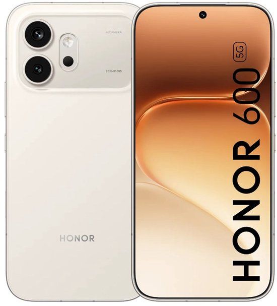 Honor 600 - 8GB 256GB - Goud - 6.57 inch AMOLED - 200MP - IP68