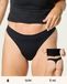 moodies period undies Moodies incontinentie ondergoed - string laser-cut - licht kruisje - maat M - Zwart