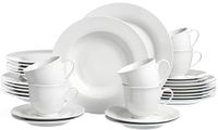 Ritzenhoff & Breker Combinatieservice Bianco, 30-delig, porseleinen servies