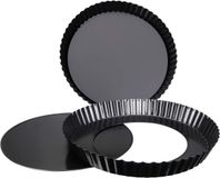 Happybase Poêles à gâteau - Set de 2 - 9 pouces antiadhésif fond amovible