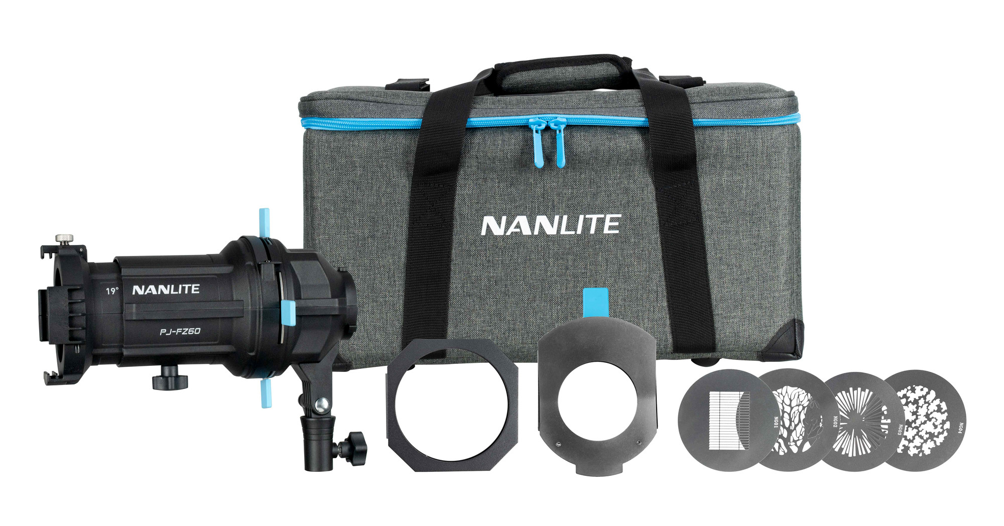 Nanlite Projection Attachment mount for FZ-60 (w/ 36 degree lens)