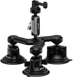 Leofoto LAC-05 Action Camera 3-Suction Cup Mount