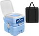 SereneLife Draagbaar Toilet 20l Kampeertoilet - Blauw