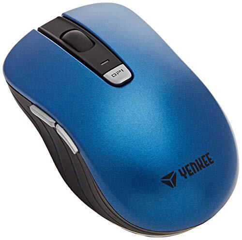 Yenkee YMS 2025BE draadloze muis Havana, draadloos, optische sensor Pixart, USB-poort, Windows 7/8/10, Mac OS X, blauw