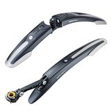 TOPEAK Topaek Unisex Defender M1 & M2 spatbordenset, zwart, eenheidsmaat EU