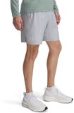 Under Armour UA LAUNCH 7'' SHORTS-GRY Heren Sportbroek - Mod Grijs / Wit / Reflective