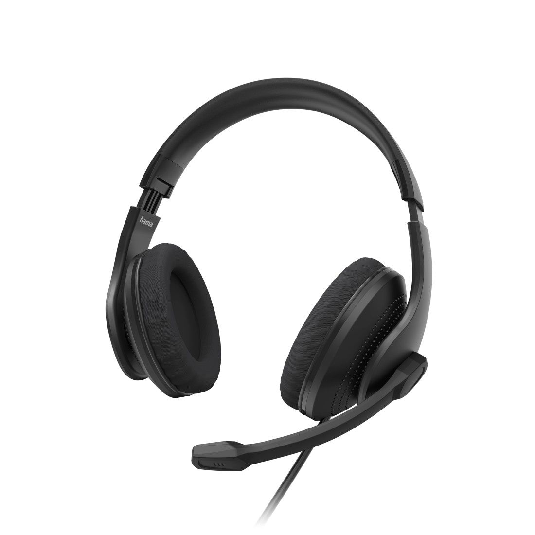 Hama HS-USB300 V2 - Headset - Over-ear - Bedraad - Zwart