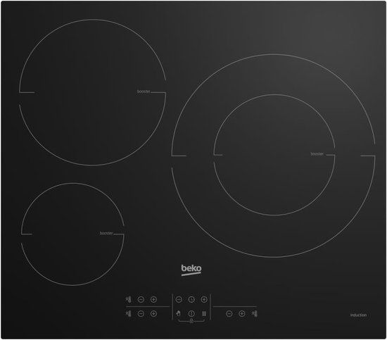 Beko HII63205MT Inductiekookplaat - 58 cm - Zwart