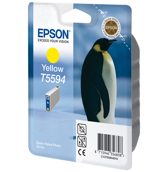 Epson Penguin T5594 single pack / geel