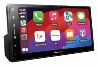 Pioneer SPH-DA97DAN-UNI 1DIN-mediacentrum, capacitief touchscreen van 9,0 inch, wifi, Bluetooth, Apple CarPlay, Android Auto en DAB+, met DAB-antenne