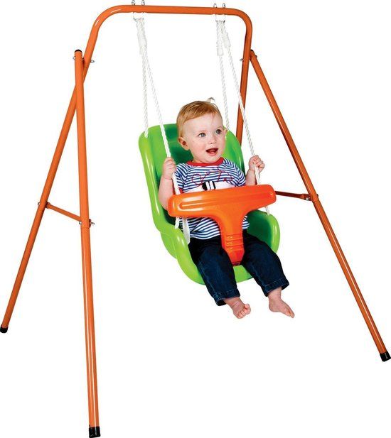 Paradiso Toys Schommel Oranje Metaal