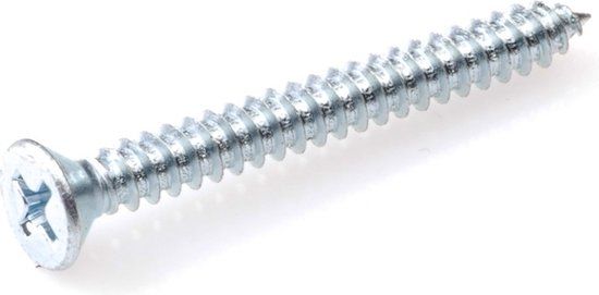 Hoenderdaal Fasteners Hoenderdaal Plaatschroef Vz Pk PH3 Din7982C 6.3X60 | 200 stuks