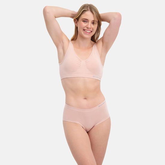Bamboo Basics Roze Naadloze Hipster Sophie - 2-pack - Maat XXL
