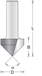 Hikoki Accessoires Hikoki 6 Mm V-Groeffrees 12.7X42X90 - 754019