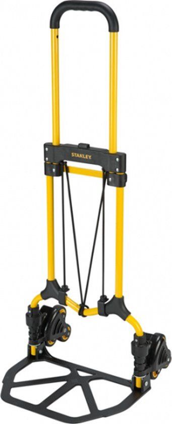 Stanley Opvouwbare Steekwagen SXWTD-FT584 - 60KG - Aluminium - Zwart/Geel