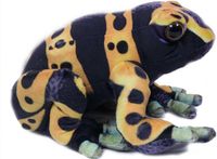Pia Soft Toys Knuffeldier Kikker - geel - 24 cm