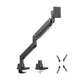 LogiLink BP0202 - Monitorhouder voor 17-57", draagvermogen tot 27 kg, flat & gebogen schermen, materiaal: aluminium