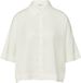 s.Oliver Chemisier crème Lyocell Manches courtes Regular Fit Femme Taille 42